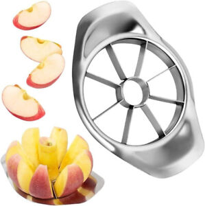 Apple Slicer Corer Cutter Stainless Steel 12 Sharp Blades Fruit Wedger Divider