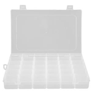 Plastic Storage Box Containers Organizer for Screws - Picture 1 of 12