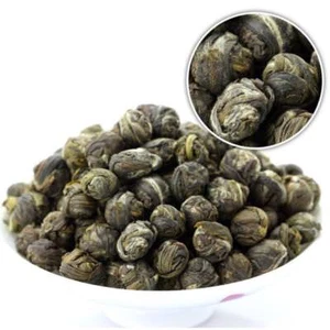 Hand Roll Organic Premium Jasmine Dragon Pearl Ball Puer King Chinese Green Tea - Picture 1 of 5