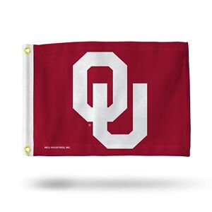 Oklahoma Sooners Flag 12.5" x 18" Boat Flag Golf Cart Flag