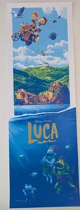 Mark Englert Luca - Metallic Title - Screen Print - 12x36 - #/50 - Picture 1 of 5