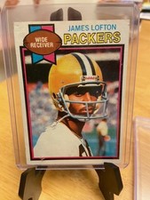 1978 Topps James Lofton Rookie Card Green Bay Packers