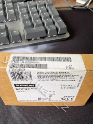1pc New Siemens 6ES7134-4LB02-0AB0 Analog Input Module Simatic S7/200 Fast Ship - Image 1 of 3