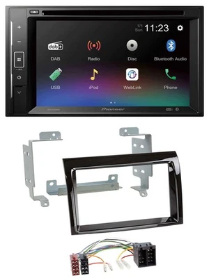 Pioneer Bluetooth MP3 USB 2DIN DAB DVD Autoradio für Fiat Ducato 2006-2011 Citro - Bild 1 von 4