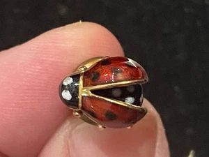 14 Karat GELBGOLD MARIENKÄFER Emaille Brosche Anstecknadel Ihre Wahl - Bild 1 von 10