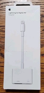 GENUINE Original Apple Lightning To Digital AV Adapter MW2P3AM/A A1438 White - Picture 1 of 6
