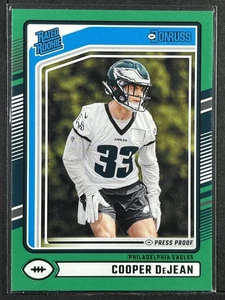 2024 Donruss #305 Cooper DeJean Press Proof Green 250009 - Picture 1 of 2