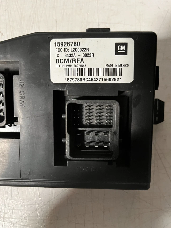 2007-2008 CHEVY COLORADO GMC CANYON BCU BCM BODY CONTROL MODULE 15926780 OEM — 第 1/1 张图片