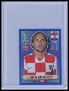 Panini FIFA World Cup 2022: Qatar 2022 Sticker #CRO13 Luka Modric Blue - Bild 1 von 2