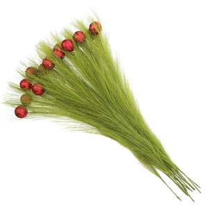  16 Pcs Small Pampas Grass Decor Artificial Fake Plant Flowers Greenery - Picture 1 of 16