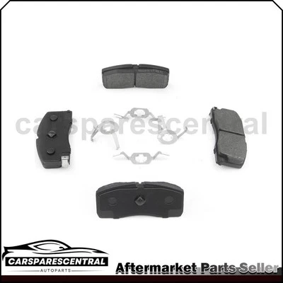 Pastilhas de freio dianteiras semi-metálicas compatíveis com 2008 2009 FAW F1 - Imagem 1 de 3