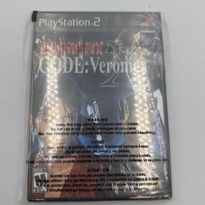 Resident Evil Code: Veronica X  Sony Playstation 2 Brand New PS2 FACTORY SEALED - Image 1 of 4