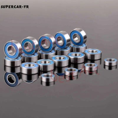 19Pcs Metric Ball Bearing Kit Rubber Sealed For RC Crawler Car Traxxas SLASH 2WD - Image 1 of 3