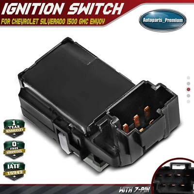 Ignition Switch for Chevrolet Silverado 1500 Trailblazer Buick Cadillac Pontiac - Image 1 of 4