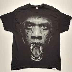 T-shirt Jay Z Kanye West Watch The Throne Tour uomo taglia XL 2011 maglietta rap vintage - Foto 1 di 6