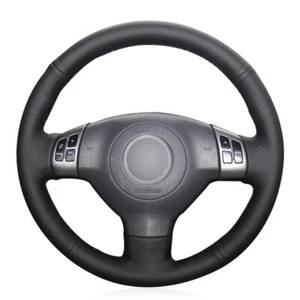 Hand-stitched Nappa Leather Steering Wheel Cover for Suzuki SX Alto Swift Splash - Picture 1 of 9
