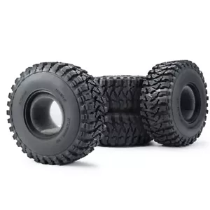 1/4PCS 1:10 RC Crawler 2.2" Tires Tyre 50mm For 2.2'' Wheel Rims Wraith 90048 - Picture 1 of 13