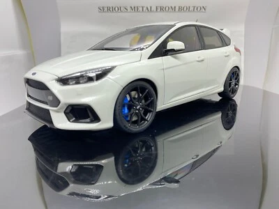 AUTOART 72951 2016 FORD FOCUS RS FROZEN WHITE 1:18 SCALE - Image 1 of 4