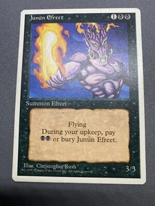 Junún Efreet 1995 Unlimited Common HP MAGIC THE GATHERING - Picture 1 of 12