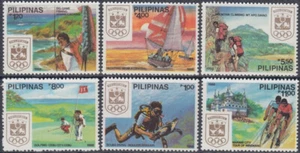 PHILIPPINES Sc # 1933-8 CPL MNH - NATIONAL OLYMPIC COMMITEE EMBLEM - Picture 1 of 1