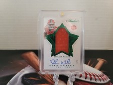 2020 Panini Flawless Collegiate Star Swatch Signatures #12 Deshaun Watson /5