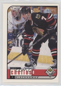 1998-99 Upper Deck UD Choice Prime Choice Reserve /100 Chris Chelios #46 HOF