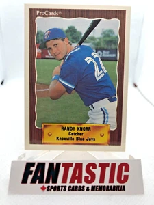 Randy Knorr #1248 1990 ProCards Knoxville Blue Jays - Picture 1 of 2