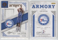 2016-17 Panini Excalibur Armory /99 Jahlil Okafor #23