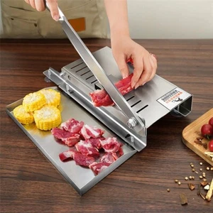 Commercial Frozen Meat Slicer Bone Cutting Machine Bone Meat Cutter Lamb Kitchen - Picture 1 of 9