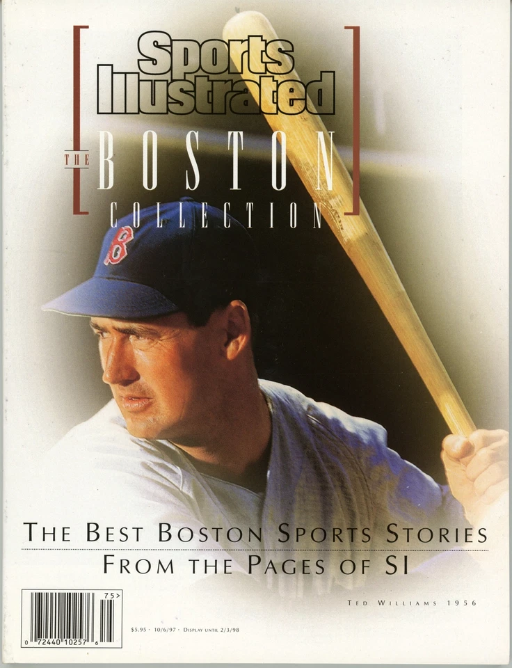 Revista Ted Williams Medias Rojas Sports Illustrated 6 de octubre de 1997 sin etiqueta 182357 Foto 1 de 1