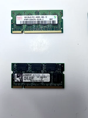 Used Laptop RAM Memory | Various Manufacturers | DDR2 DDR3 | SO-DIMM - Image 1 of 4