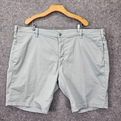 Preppy Chino Shorts Mens MAVI JEANS Stone Gray Cropped Stretch Normcore Big 48/8 - Image 1 of 4