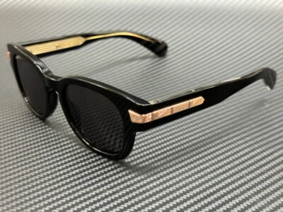 GUCCI GG1518S 001 Black Grey Unisex Medium 51 mm Sunglasses - Image 1 of 4