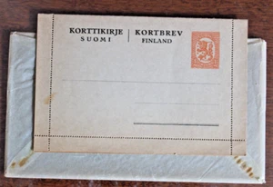 Finland Postal Latter Card Unaddressed. Early Card. - Picture 1 of 2