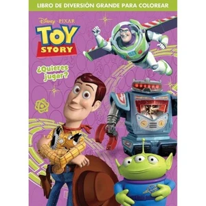 Disney Toy Story Buzz Lightyear Kids Coloring Book Libro Para Colorear, Spanish - Imagen 1 de 1