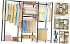 Diy Adjustable Clothes Racks, 7 Shelves Heavy Duty Garment Rack For Hanging