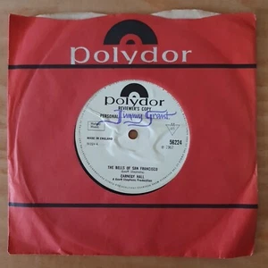 VINYL CARNEGY HALL Bells Of San Francisco 56224 WHITE LABEL PROMO 1967 UK 7" 45 - Picture 1 of 5