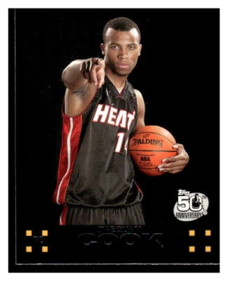 2007 Topps  #131 Daequan Cook - Miami Heat - Image 1 of 2