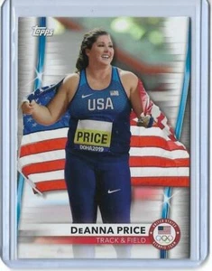 2020 TOPPS OLYMPICS DEANNA PRICE CARD #43 ~ USA HAMMER THROW 2021 ~ QTY - Picture 1 of 2