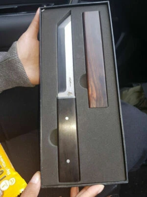 Full Tang D2 Steel Tanto Knife Fixed Blade Tactical Survival Short Sword Katana - Image 1 of 4