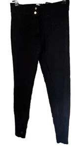 size 0 H&M black dess pants viscose/polyamide/elastine machine wash - Picture 1 of 5