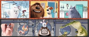 Jigsaw Puzzle Entertainment Secret Life of Pets the movie 200 pieces NEW - Picture 1 of 1