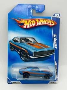 Hot Wheels Dream Garage '09 '67 Camaro General Motors Chevy Muscle Car Blu - Foto 1 di 1
