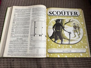 Bound Volume - 24 issues of The Scouter magazine 1948-1949 - Superb - Scouts - Picture 1 of 22