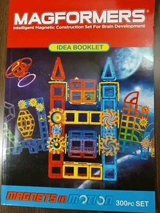 Magformers Idea Book Magnets in Motion Brain Development Booklet Only - Picture 1 of 5