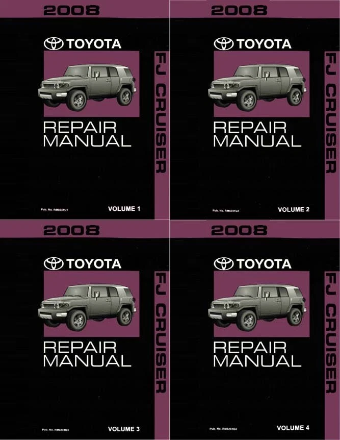 Toyota FJ Cruiser 2008 manual de reparación de taller Foto 1 de 1