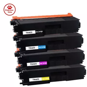4 Toner Compatible With Brother TN423 DCPL8410CDW HLL8260CDW L8360CDW MFCL8690C - Picture 1 of 1