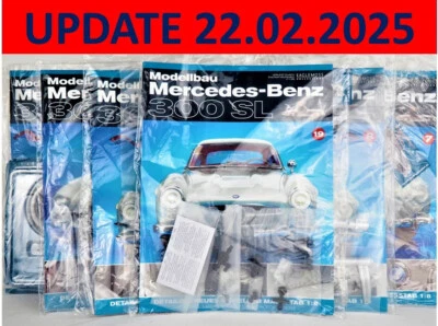 Mercedes Benz 300 SL 1:8 Eaglemoss varias ediciones a elegir