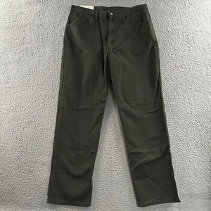 Savane Mens Jeans Green 36x31 S Gear Stephan Tapered Denim 100% Cotton - Picture 1 of 17