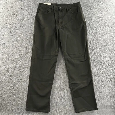 Jeans masculino Savane verde 36x31 S Gear Stephan jeans cônico 100% algodão - Imagem 1 de 4